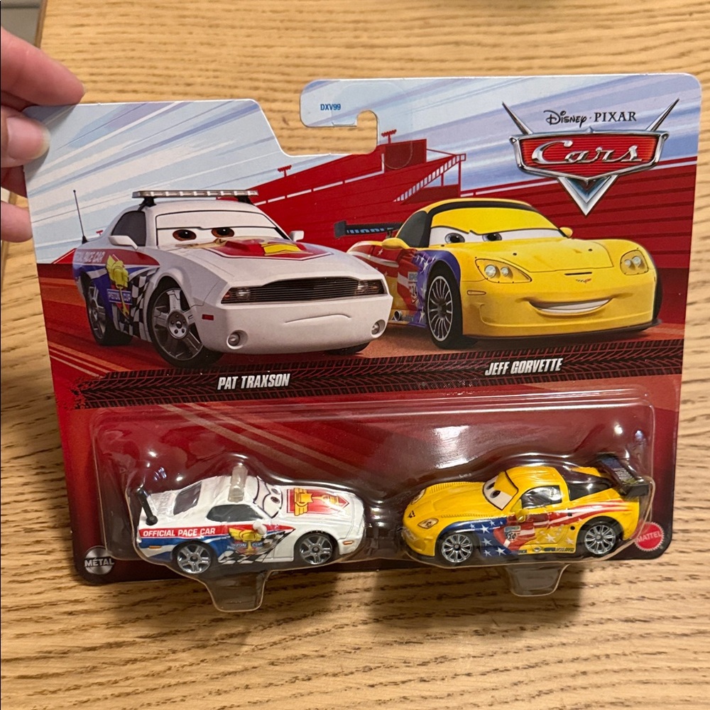 Disney Pixar Cars Die-Cast Set - White and Yellow